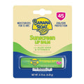 Banana Boat SPF Lip Balm with Aloe Vera & Vitamin E,0.15oz | Beach Essentials,Moisturizing Lip Sunscreen SPF 45,Travel Sunscreen for Lips,0.15oz,(Pack of 10)