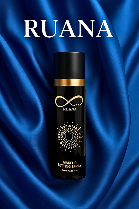 Ruana Makeup Setting Spray – Viral Matte Finish, 16-Hour Hold, Oil & Sweat Control Mist, 3.38 fl oz
