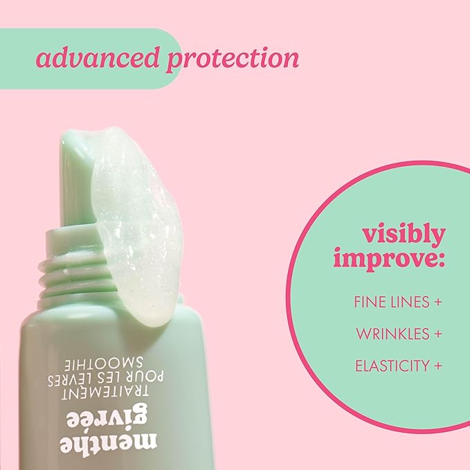 ESW Beauty Frosted Mint Smoothie Shimmer Lip Treatment – Cool Mint & Vanilla with Shea Butter & Vitamin E for Refreshing Moisture & Lip Defense