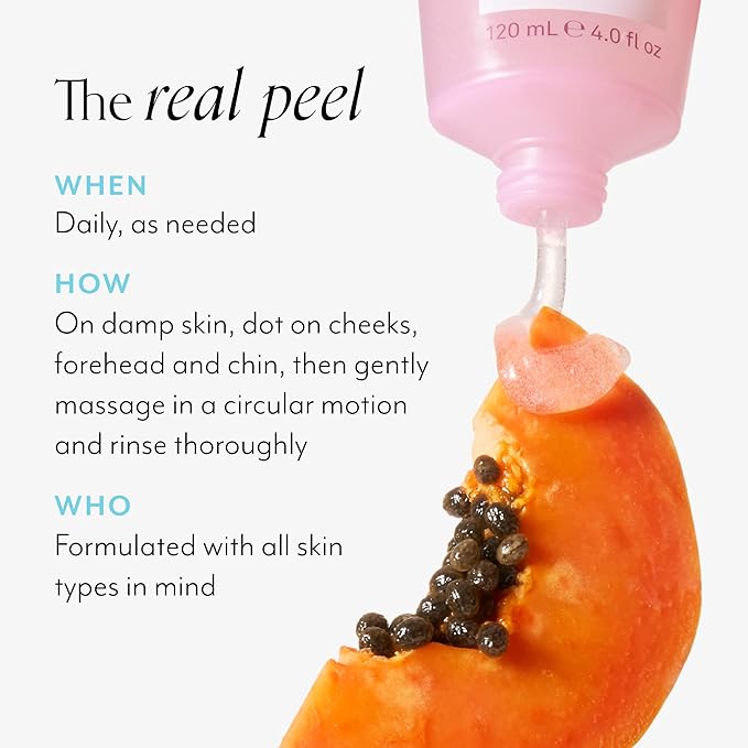 Bliss Jelly Glow Peel™ Gentle Non-Abrasive Cleanser and Exfoliator With Fruit Enzymes - 4 Oz - Nourishes and Hydrates Skin - Clean - Vegan & Cruelty Free (Pack of 2)