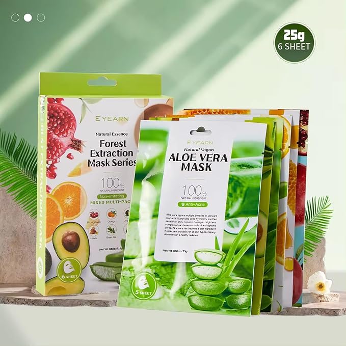 Herbal Face Sheet Masks