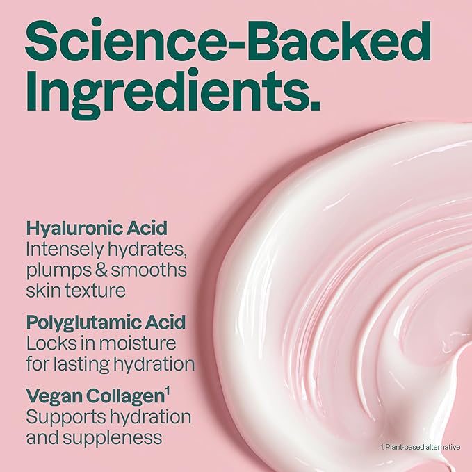 ATTITUDE Overnight Face Mask Anti Aging, With Hyaluronic Acid, Peptides & Collagen, Hydrating for Wrinkles & Fine Lines, Fragrance Free, Dermatologically Tested, EWG Verified, Vegan, 1.7 Fl Oz