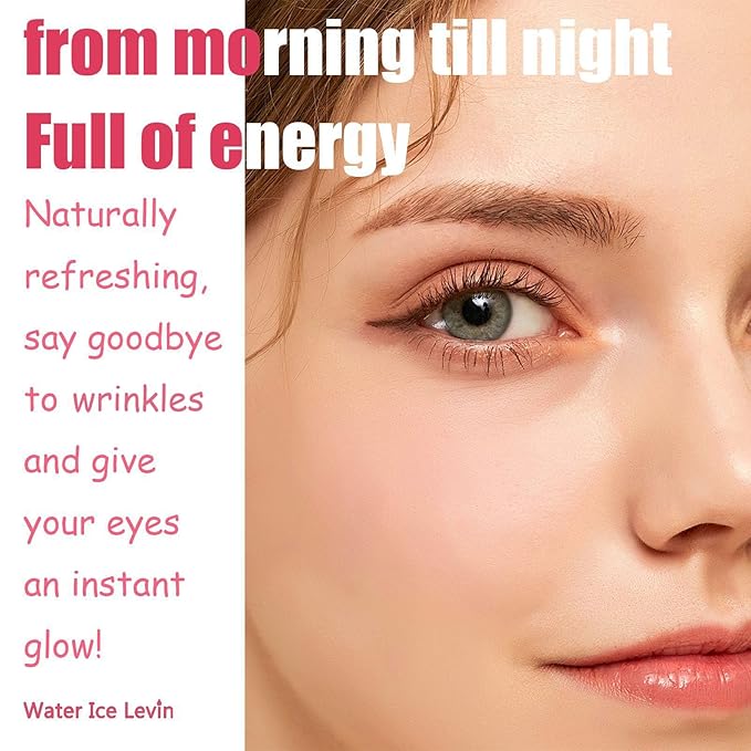 Caffeine Eye Cream Stick, Caffeine Eye Cream for Dark Circles Puffiness Wrinkles Hydrating Under Eye Stick Reduce Fine Lines Firming & Repair Skin 0.176oz/5g