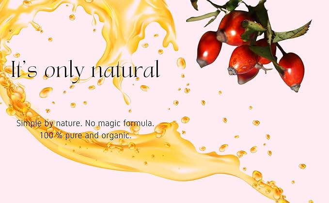 Rosehip Oil for Face, Skin & Hair| 100% Pure Certified USDA Organic | Cold Pressed Unrefined Rosehip Oil | Hydrating, Moisturizing, Nourishing, Anti-Aging | 2 Fl Oz.