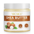 Shea Butter Raw Organic, 100% Natural, Unrefined Multi-Purpose Body Butter for Face, Hands & Hair - Deep Moisture for Dry, Dehydrated Skin, 7.8 oz