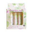 Green + Lovely Nature's Silk Lip Balm (4 Scent Variety Pack)