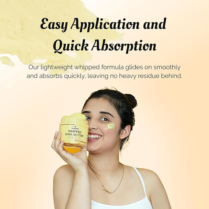 AKWAABA Whipped Shea Butter (Sweet Mango) – Nourishes & Moisturizes | Made with Shea Butter | No Dyes & Parabens | 12 oz / 340 g