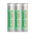 Delight Naturals Peanut Butter & Peppermint Lip Balm - Set of Three