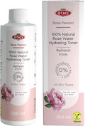 OTACI Rose Passion 100% Natural Rose Water Hydrating Toner, Facial Skin Moisturizer Hydrating Natural Cleanser (250ml)