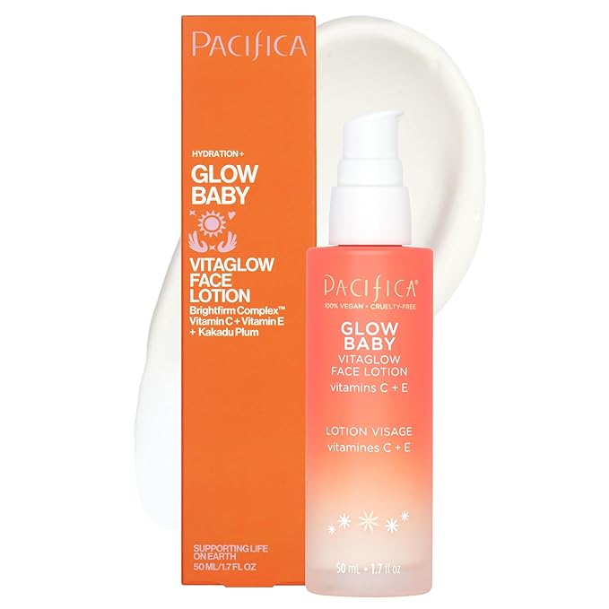 Pacifica, Glow Baby Vitaglow Face Lotion, 1.7 Fl Oz