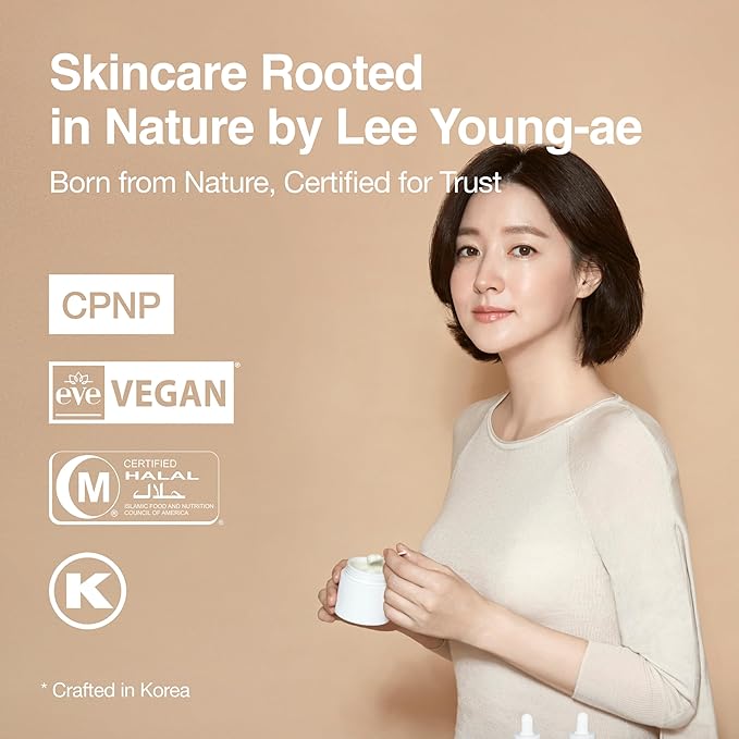 KREME' ALL – Korean Organic Face Cream & Lotion, All-in-One Moisturizer for Dry Skin, Deep Hydration, Nourishing & Soothing Care, Non-Toxic Skincare (2.82 fl oz / 80g)