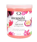 Qtica Sugar Scrub - Awapuhi Passion, 7 oz (44 oz), Exfoliating and Serum Conditioning for Sensitive Skin, Body, Feet, Hands