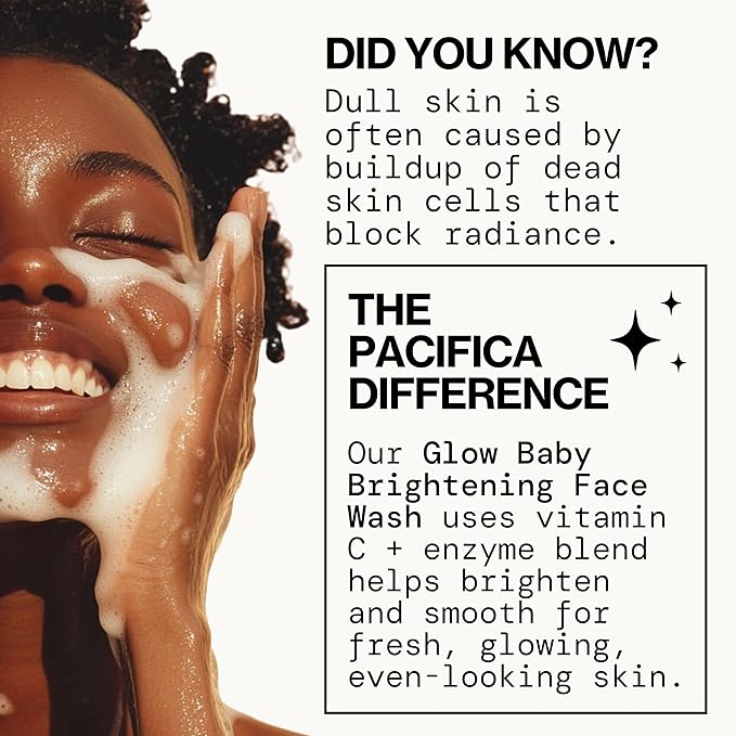 Pacifica, Face Wash Glow Baby Brightening, 5 Fl Oz