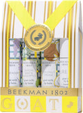 Beekman 1802 Goat Milk Lip Balm – Moisturizing Lip Balm for Dry, Chapped Lips – Sensitive Skin Safe – Assorted Scents – 0.15 oz (Pack of 4)