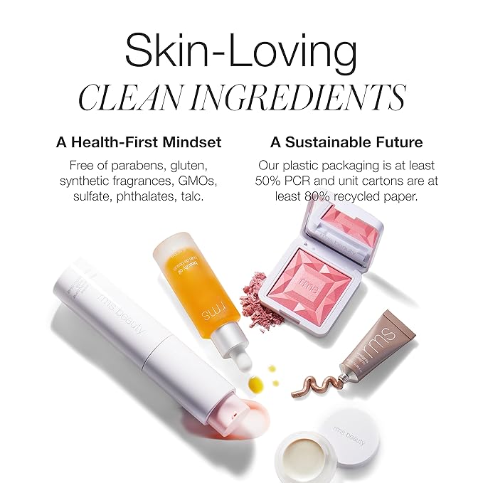 RMS Beauty Liplights Overnight Lip Mask – 24-Hour Intensive Hydrating Lip Balm – Plumping Peptides & Vitamin C Kakadu Plum – Petrolatum-Free Lip Treatment – 0.3 oz