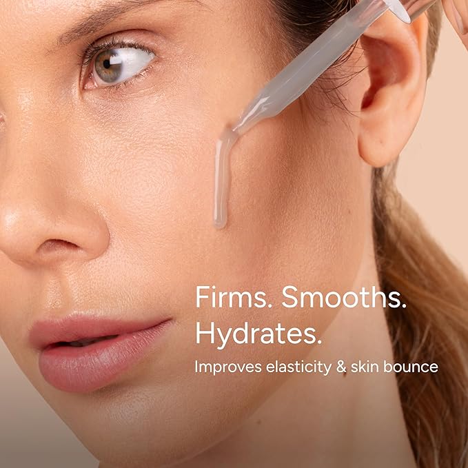 Peptide Hydro Lift Serum – Multi Peptide Firming & Smoothing Face Serum with Copper Peptides & Hyaluronic Acid, 1.0 fl oz (30 mL)