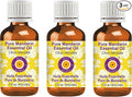 Deve Herbes Pure Mandarin Essential Oil (Citrus reticulata) Steam Distilled (Pack of Three) 100ml X 3 (10 oz)