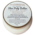 Shea Body Butter for Dry skin, Lightweight, Long lasting, Hint of Cinnamon, Deeply Moisturizing, restore dry skin with 4 All Natural ingredients, Nontoxic, Winter skincare