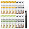 30PCS Clay Mask for Face,Vitamin C,Dead Sea Mud,Cucumber Mud Mask Set,Deep Cleansing Blackhead Remover Facial Skin Care Set,Moisturizing Face Masks for Women,Face Masks Gift Set