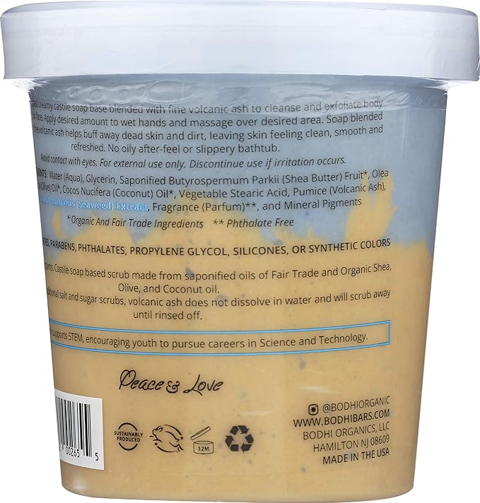 Bodhi Handmade Soap Ocean Breeze Whipped Soap, 14 Ounce