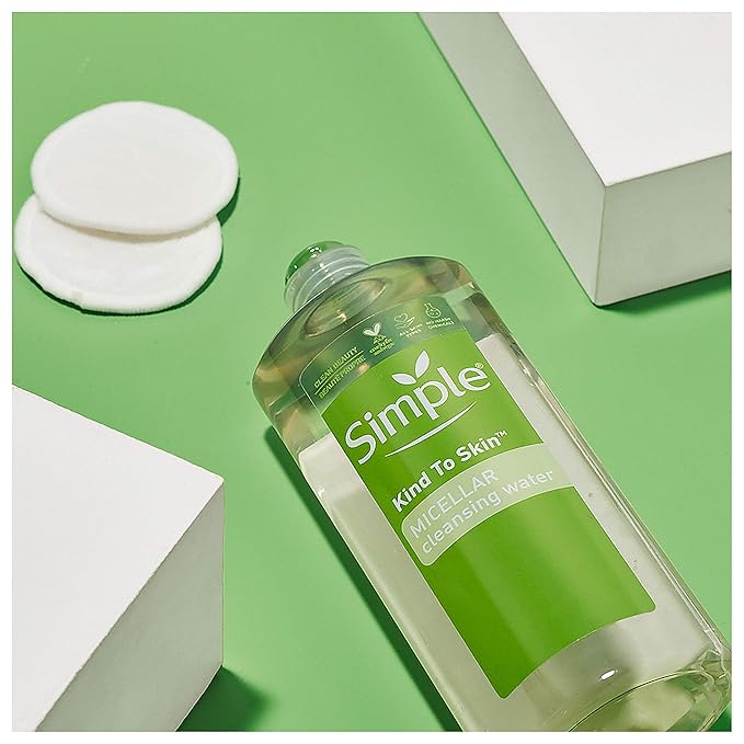 Simple Micellar Cleansing Water 13.5 Fl Oz (Pack of 2)