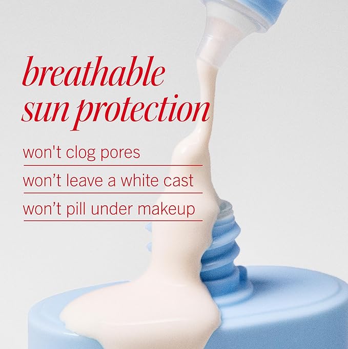 First Aid Beauty - Hydrating Sunscreen Milk with Colloidal Oatmeal, Broad Spectrum SPF 45, Non-comedogenic SPF Formula Helps Nourish Skin with Organic UV Filters & Glycerin, 24-hour Hydration, 1.7 oz