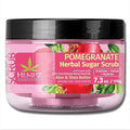HEMPZ Sugar Body Scrub - Pomegranate - All Natural Exfoliating Shea Butter, Sugar, and Salt - For Women, Men, and Teens 7.3 - fl oz
