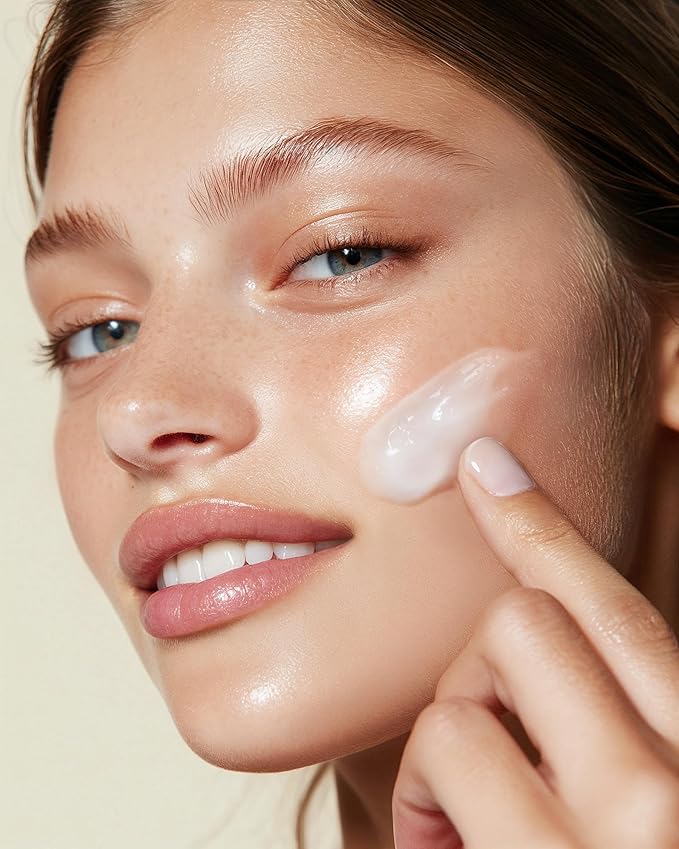 Vegan Honeysuckle Hyaluronic Acid 5 Moisturizing Cream - Soothing & Hydrating for Sensitive Skin - Fragrance-Free, Alcohol-Free, 75g