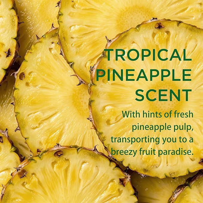 Princess Belle Pineapple Whipped Shea Body Butter, Body Moisturizer for Dry Skin, Smell Good, Pineapple Gifts for Women-2 Pack (3.4floz + 6.8 floz)