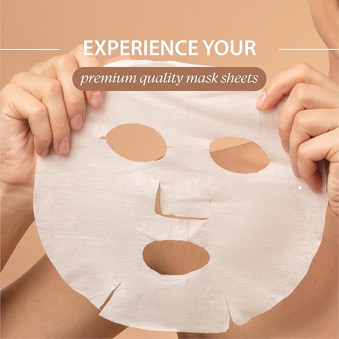Innerest Original Derma Beauty Collagen Face Masks 36 PK Vegan Ultra Moisturizing Face Masks Skincare Sheet Masks Set for Beauty & Personal Care Korean Face Mask (Aloe)