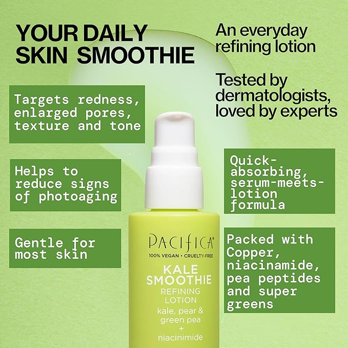 Pacifica, Lotion Refining Kale Smoothie, 1.7 Fl Oz