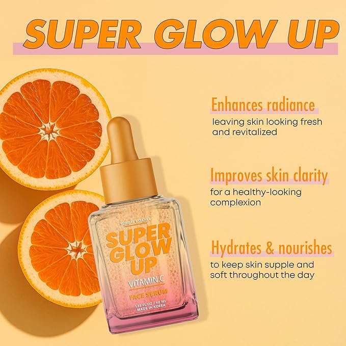 Vitamin C Face Serum – Dermatologist-Tested, Anti-Aging, Brightens & Evens Skin Tone – Hydrating & Revitalizing Korean Skin Care – Vegan, Paraben-Free, Clean Beauty – 1.69 Fl. Oz