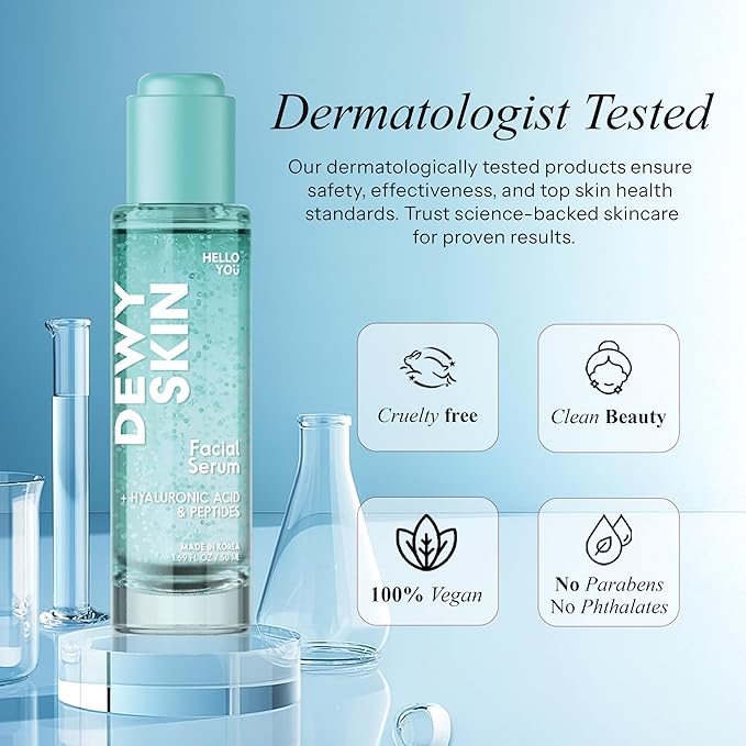 Hello You Hyaluronic Acid Serum for Face with & Peptides