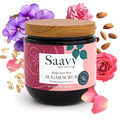 Saavy Naturals Body Scrub - Scented Sugar Rose Extract, Natural Body Scrub & Vegan Exfoliating with Vitamin E, Gentle for Sensitive Skin – Made in USA – Bulgarian Rose (1 Pack) - 12 oz