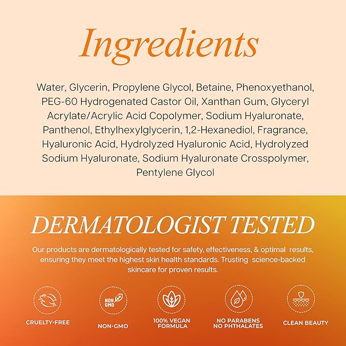 Vitamin C & Ceramides Serum - Anti-Aging, Hydrates & Repairs Skin, Smooths Complexion - Dermatologist Tested, Cruelty-Free Korean Skin Care for All Skin Types - 2 fl. oz