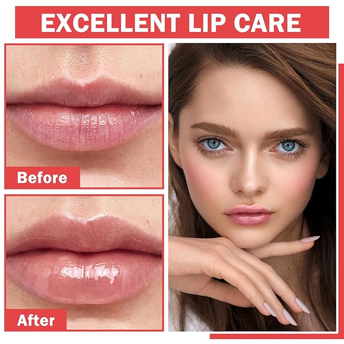 3PCS Bee Lip Balm Honey Pot Honey Strawberry Cherry Sleeping Lip Mask Silky Hydrating Bee Lip Balm Honey Lip Mask Overnight LipCare Products