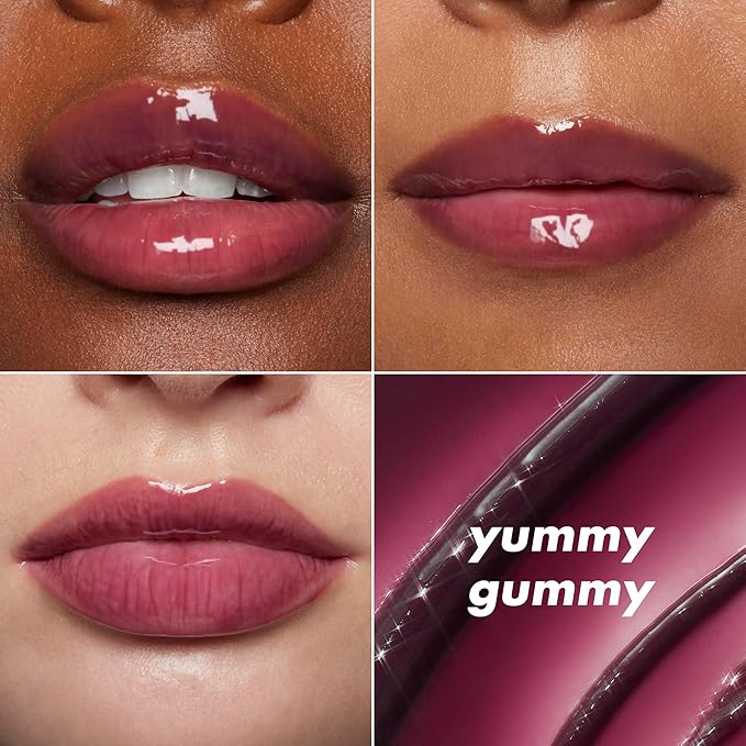 e.l.f. Glow Reviver Melting Lip Balm,Hydrating Tinted Lip Balm For A Glossy Finish & Soft,Supple Lips,Vegan & Cruelty-Free,Yummy Gummy,(Pack of 2)