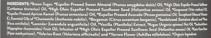 Soothing Touch Organic Herbal Brown Sugar Scrub, Tuscan Bouquet, 8 Oz