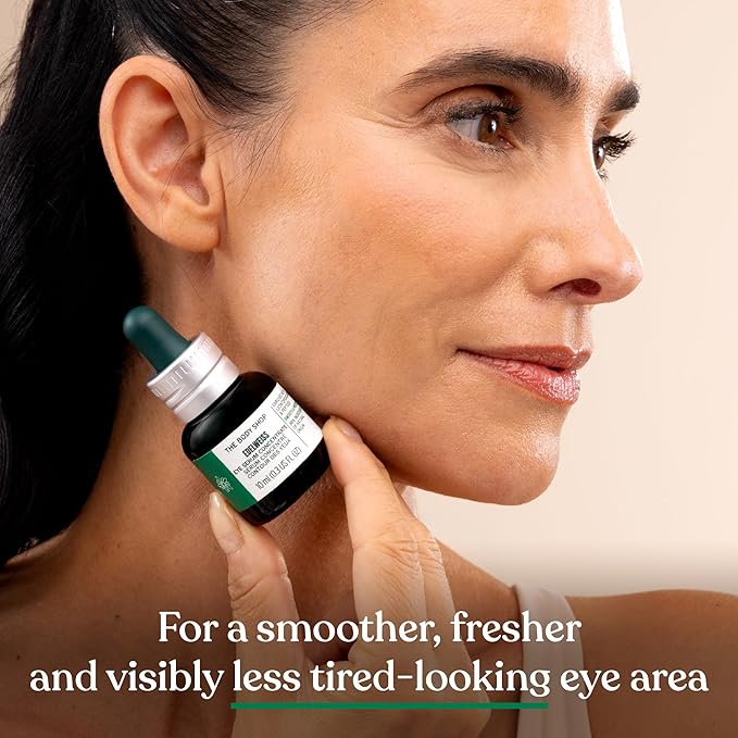The Body Shop Edelweiss Eye Concentrate – Smooths Under Eye Area – Vegan – 10ml