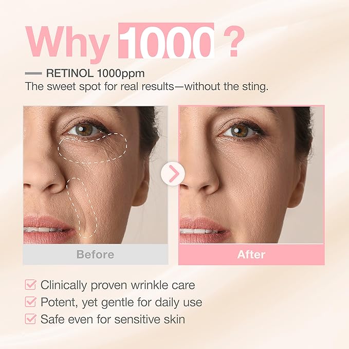 Retinol + Retinal Glow Deep Dive Serum,Dual-Retinoid Glow Booster with Peptides, Texture-Smoothing Hydration, Fragrance-Free, 30ml (1.01 fl oz)