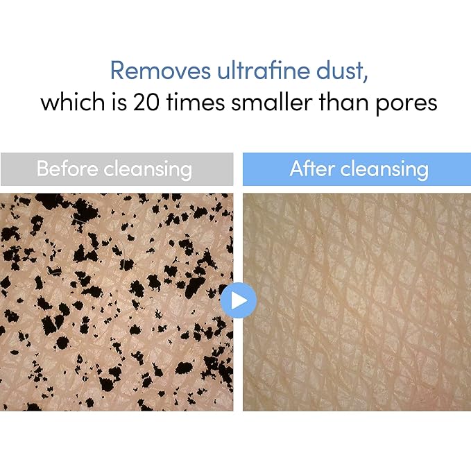 LAGOM Cellup Micro Foam Cleanser, Hydrating Deep Cleansing Face Wash, Korean Makeup Remover, Dense Soft Micro Bubbles, Ultra Fine Dust Removal 4.05 Fl Oz