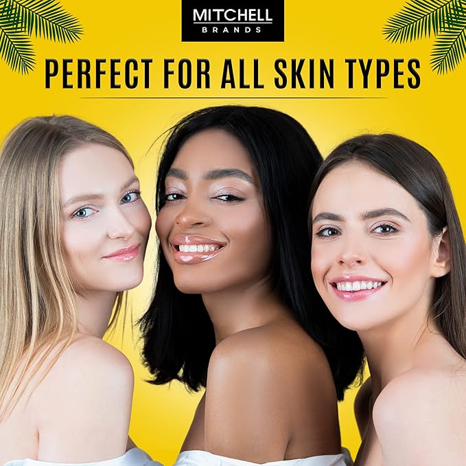MITCHELL BRANDS Mango Whipped Shea Body Butter - 10 oz / 300 gr - Great Moisturizer, effective on Skin, Hair, Body, Face, with Almond Oil, Vitamin E, for All Skin Types, for Women and Men