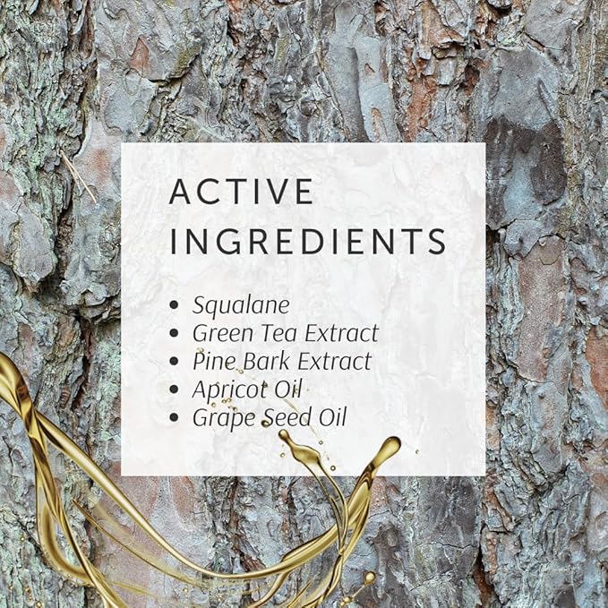 Repair Booster - Age-Defying Facial Oil with Squalane, Green Tea + Pine Bark extract EWG VERIFIED
