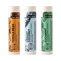 Crate 61 Lip Balm 3-Pack with USDA Organic ingredients Flavored with Premium Essential Oils and Organic Flavors, for Men and Women (3 Pack, Medley)