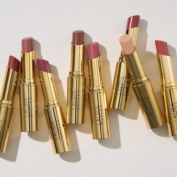 LAURA GELLER NEW YORK Jelly Balm Moisturizing Tinted Lip Balm - Figger Than Life - Hydrating Vitamin E - Semi-Shine Finish