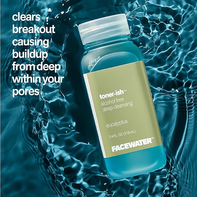 Facewater Toner-ish Deep Cleansing Eucalyptus Alcohol Free Toner