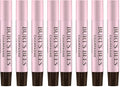 Burt's Bees Shimmer Lip Tint Set, Tinted Lip Balm Stick, Moisturizing for All Day Hydration with Natural Origin Glowy Pigmented Finish & Buildable Color, Champagne (8-Pack)