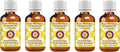 dève herbes Pure Mandarin Essential Oil (Citrus reticulata) Steam Distilled (Pack of Five) 100ml X 5 (16.9 oz)