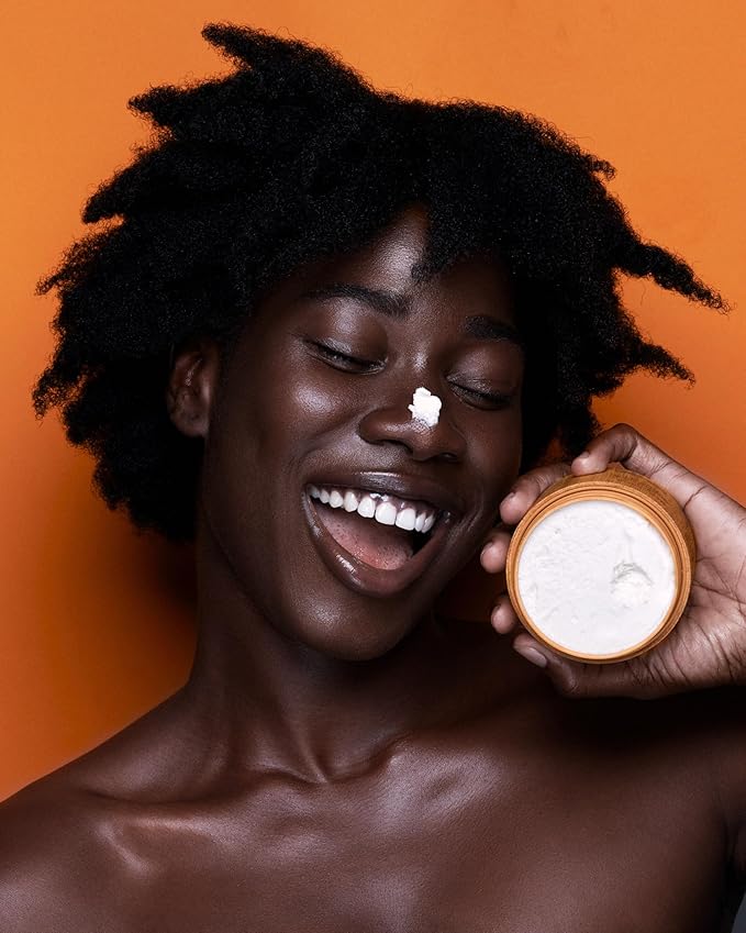 Raw Shea Butter with Coconut & Olive Oil (Vanilla & Coconut scent). 100% Natural Ghana Shea Butter whipped for Dry Skin, Hair & Body - Pure, Handmade, Vegan, Eco-friendly skincare - 100ml