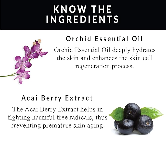 OMORFEE Organic Berè Antioxidant Face Scrub Crème | Organic Face Scrub | Acai Berry, Orchid, Plant Cellulose Beads, Turmeric, Blueberry | 50 Grams / 1.76 Oz.